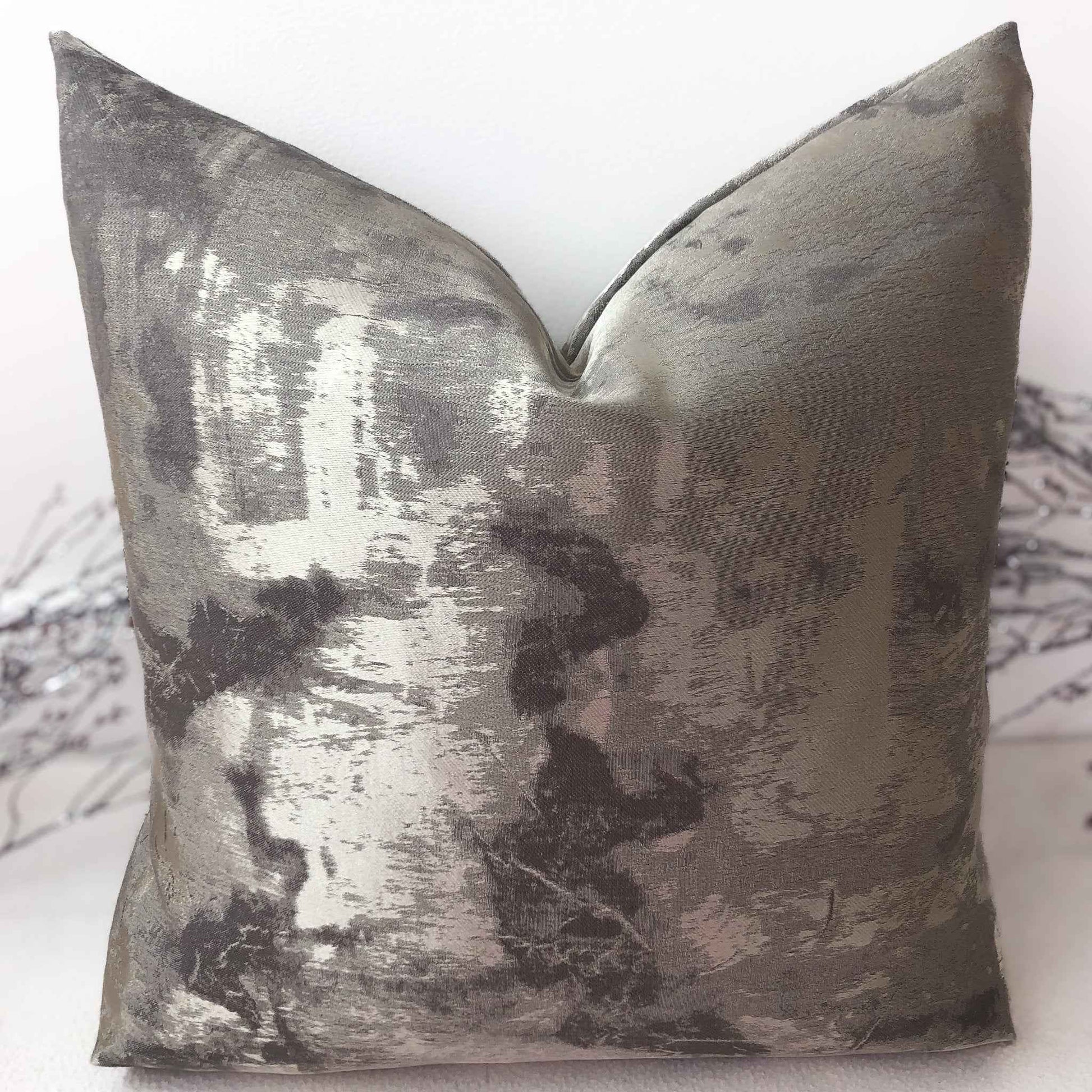 The Couture Cushion - The Charcoal Chiara - Style No. 31