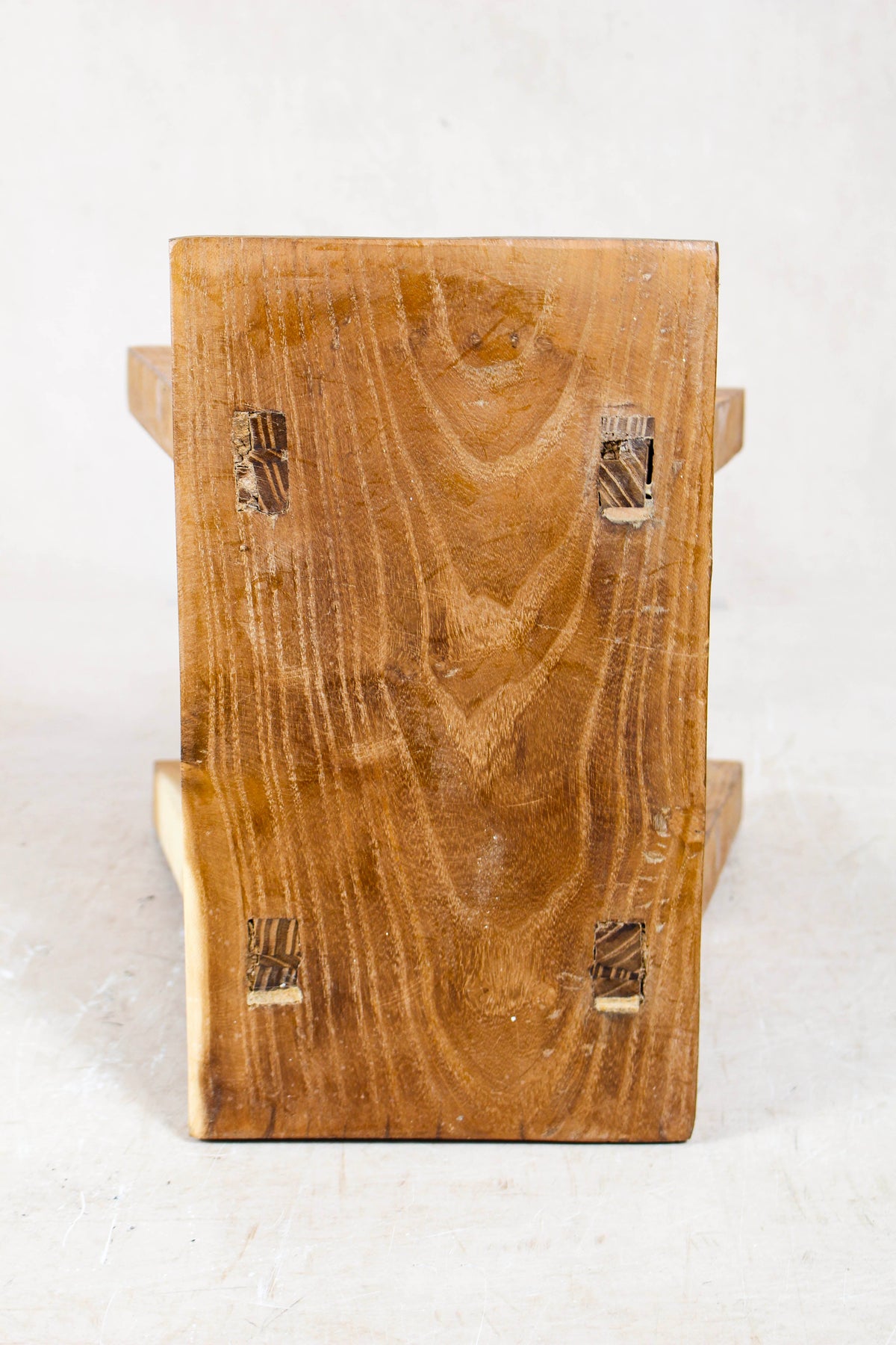 Vintage Rustic Stool Small - Elm wood - 53