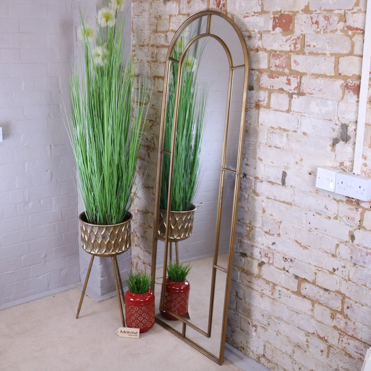 Samela Full Length Arch Mirror