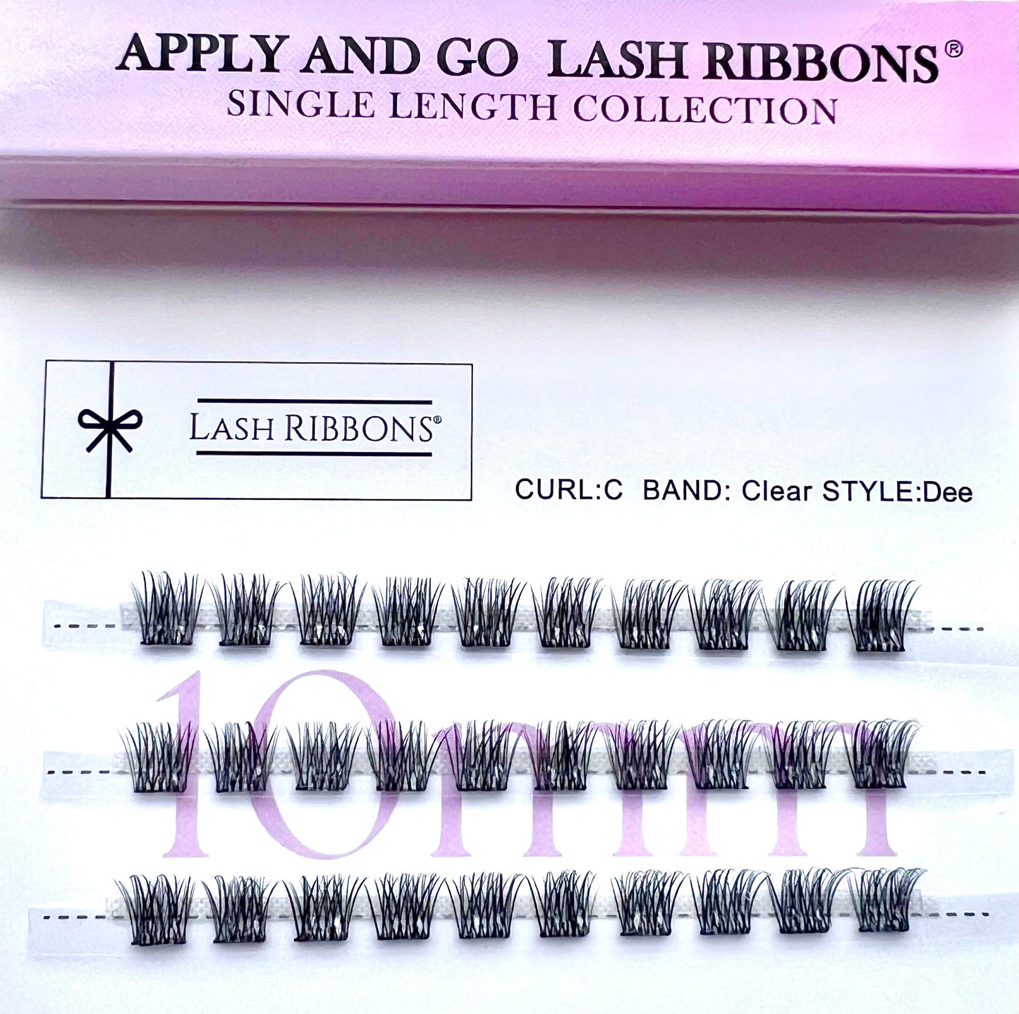 **NEW** Pre-Glued Lashes - K Glue No Faff Lash - Dee