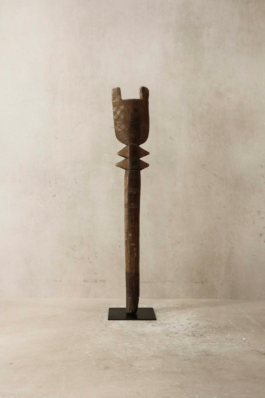 Tuareg tent peg sculpture - 5.5