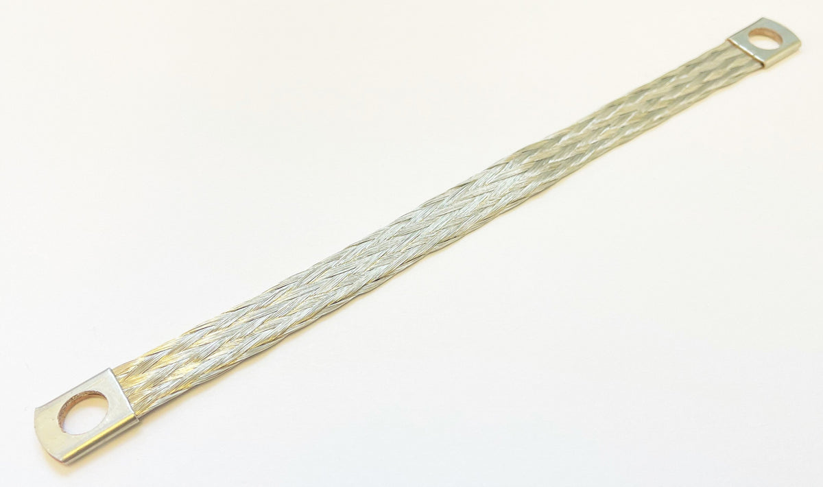 Braided Coil Earth Strap Suitable for Rotax Max Kart