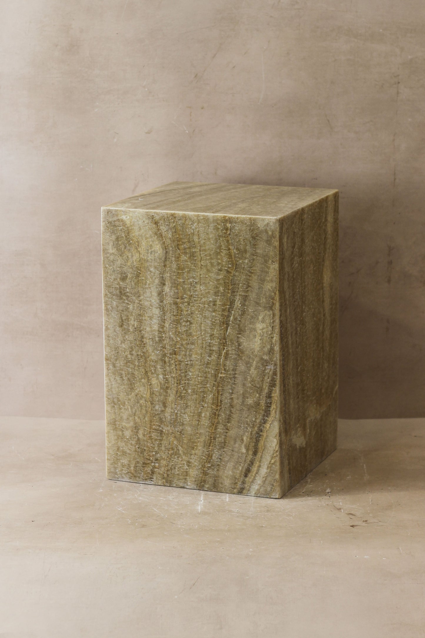 Onyx Side Table Pedestal - No 1