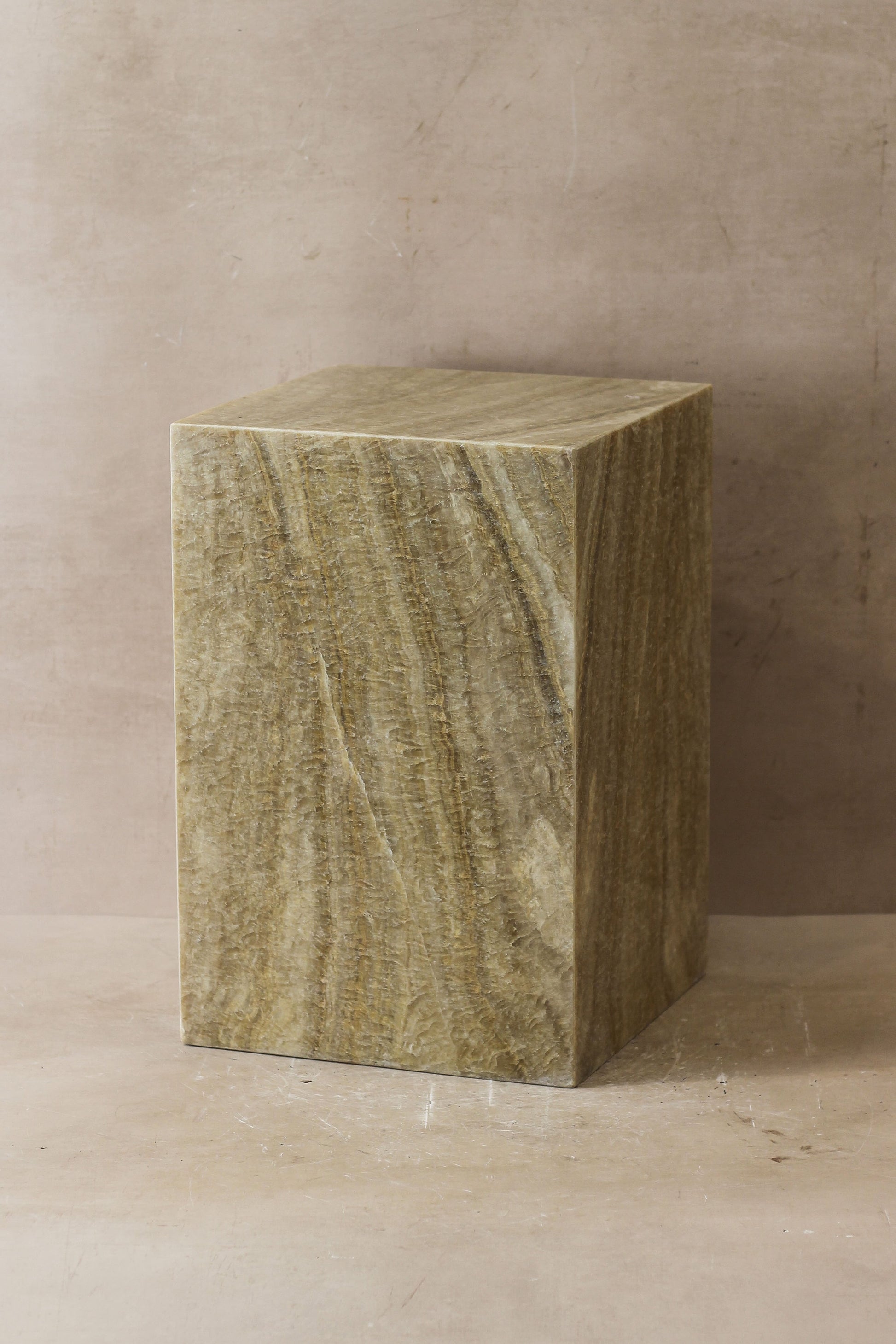Onyx Side Table Pedestal - No 1