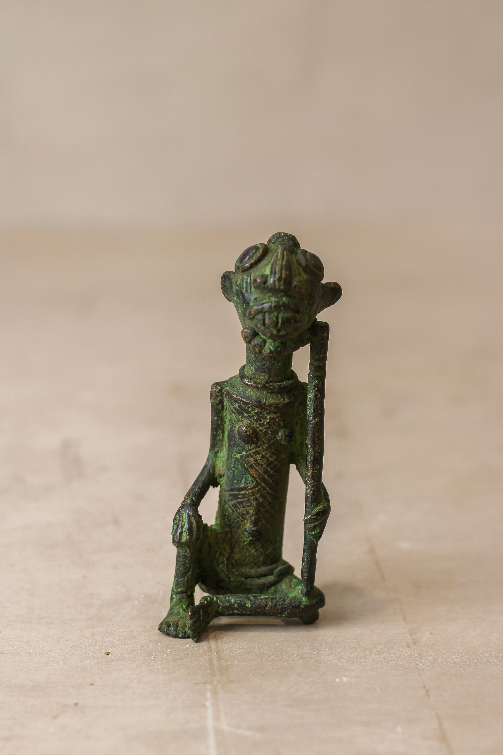 Benin Bronze Statue - 79.1