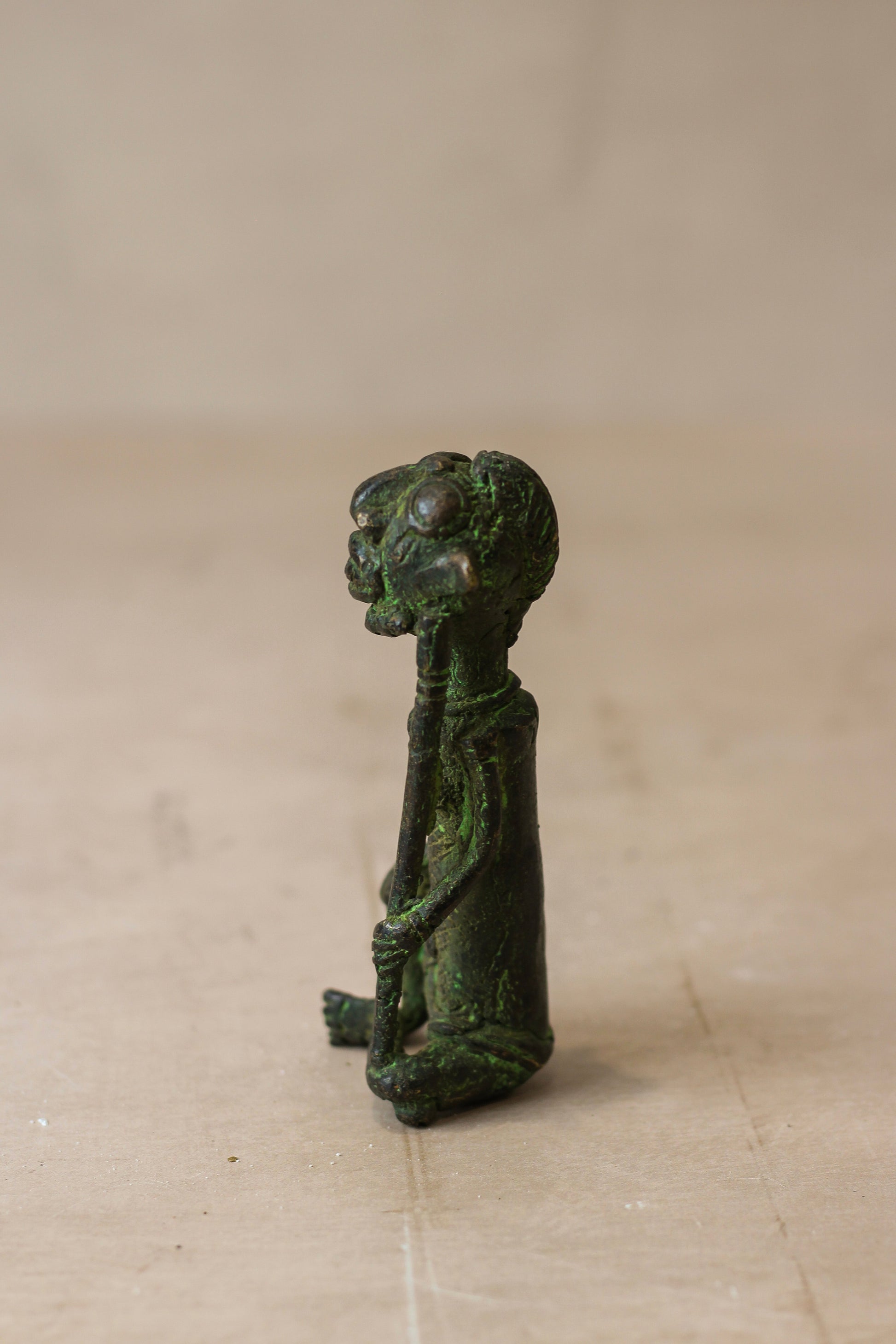 Benin Bronze Statue - 79.1