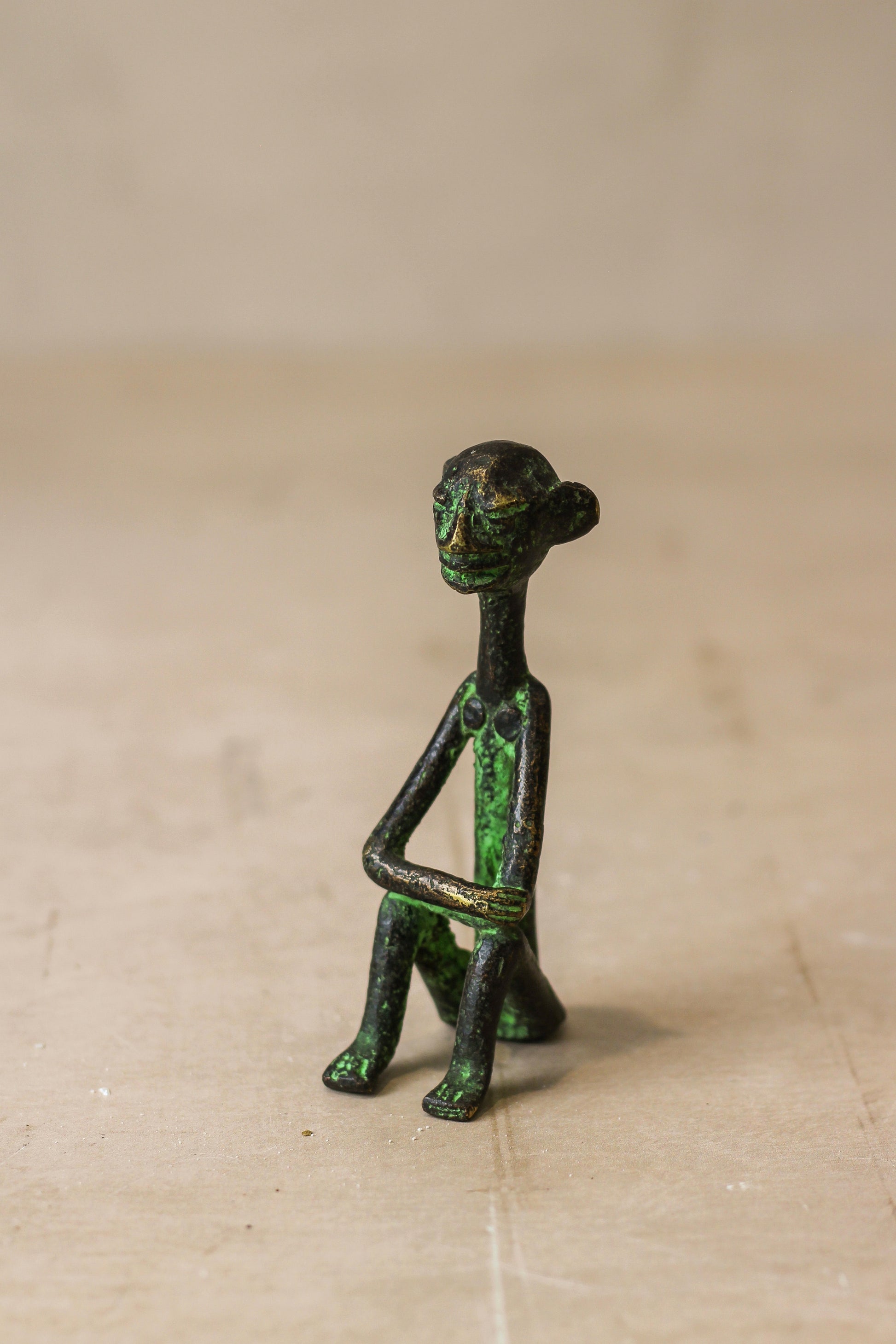 Benin Bronze Statue - 79.2