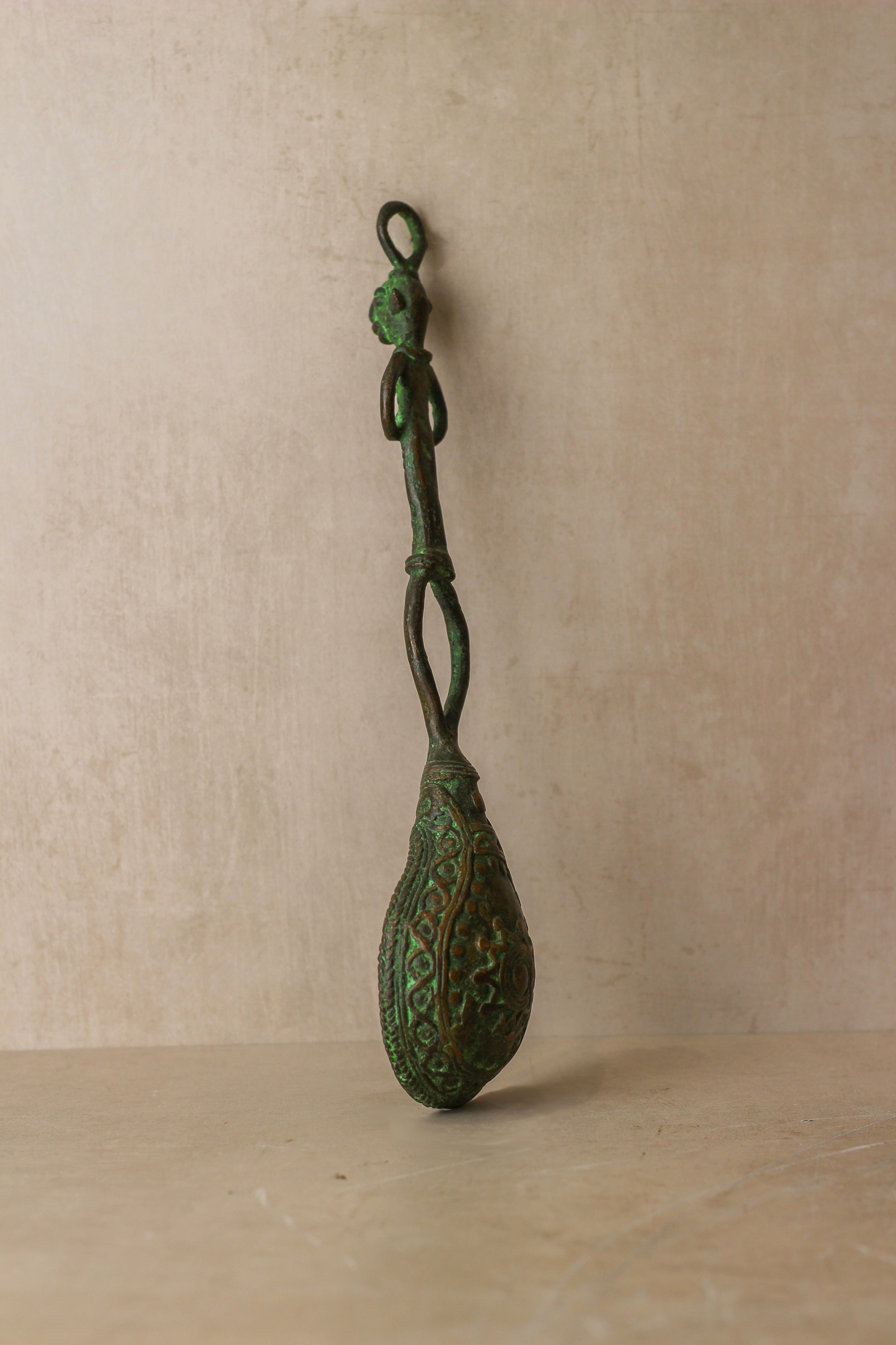 Benin Bronze Spoon - 75.1