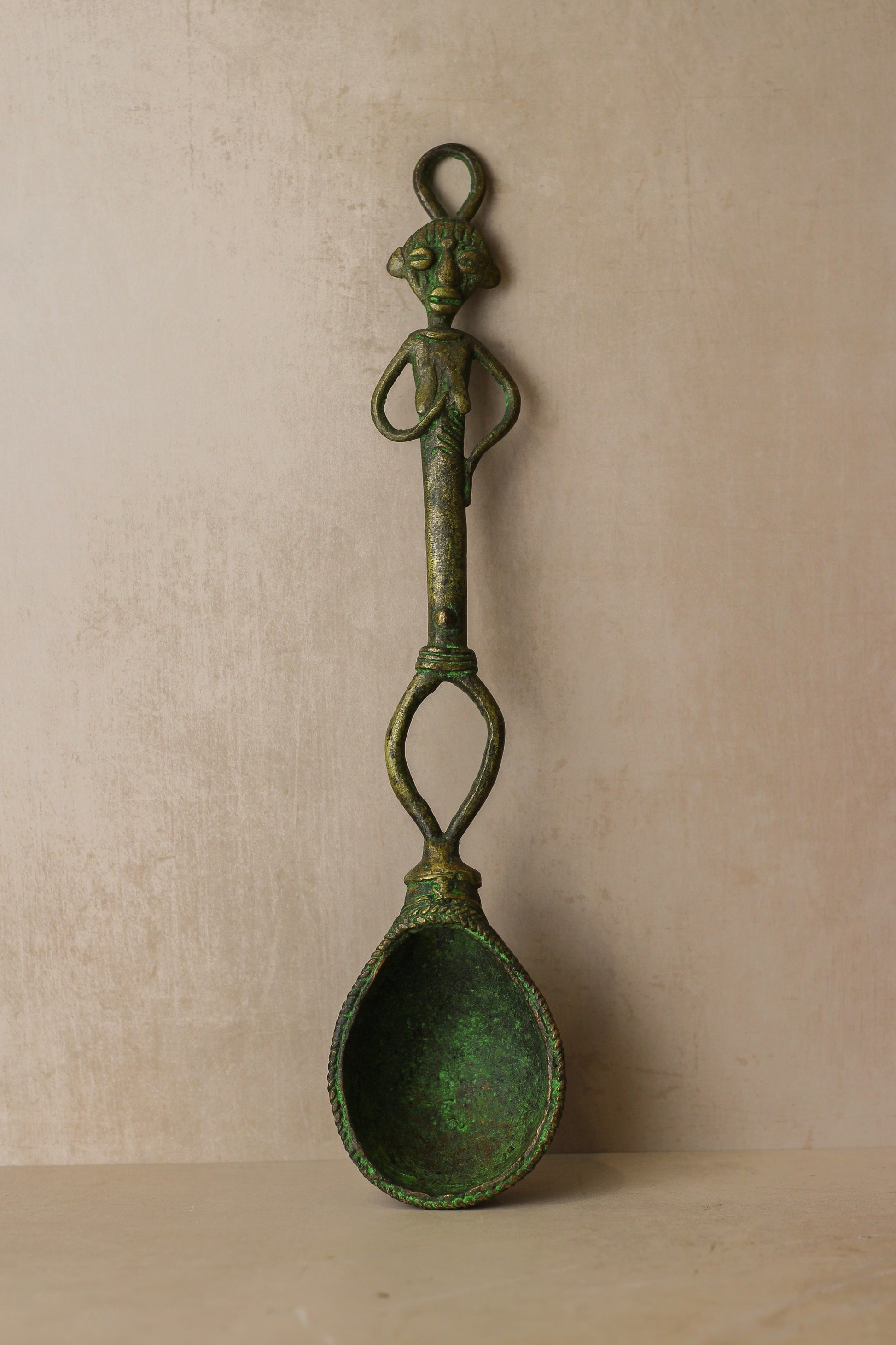 Benin Bronze Spoon - 75.2
