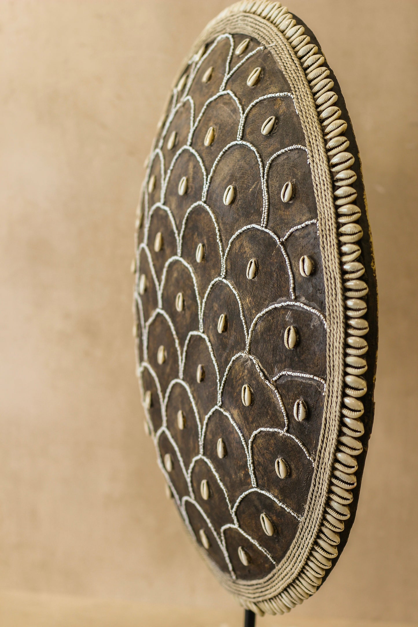 Cameroon Cowrie Shell Shield