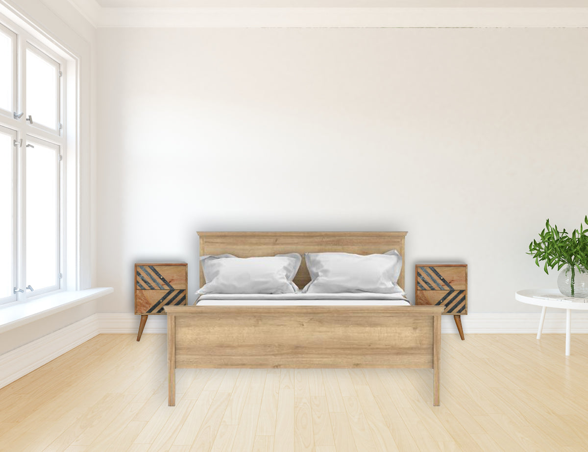 Slate Pattern Bedside