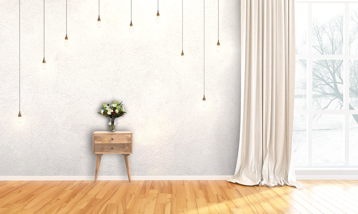 Modern Solid Wood Bedside