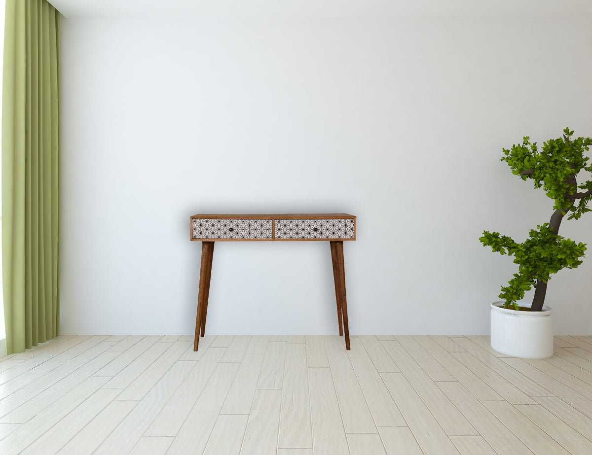 Sendai 2 Drawer Console Table
