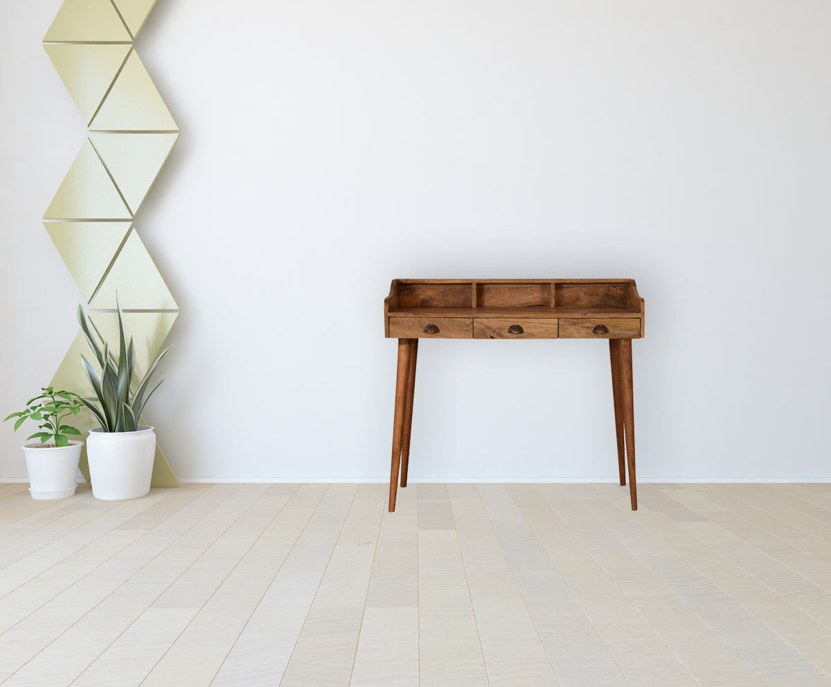 Gallery Back Cable Writing Desk