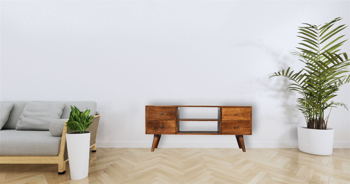 Nordic Chestnut Entertainment Unit