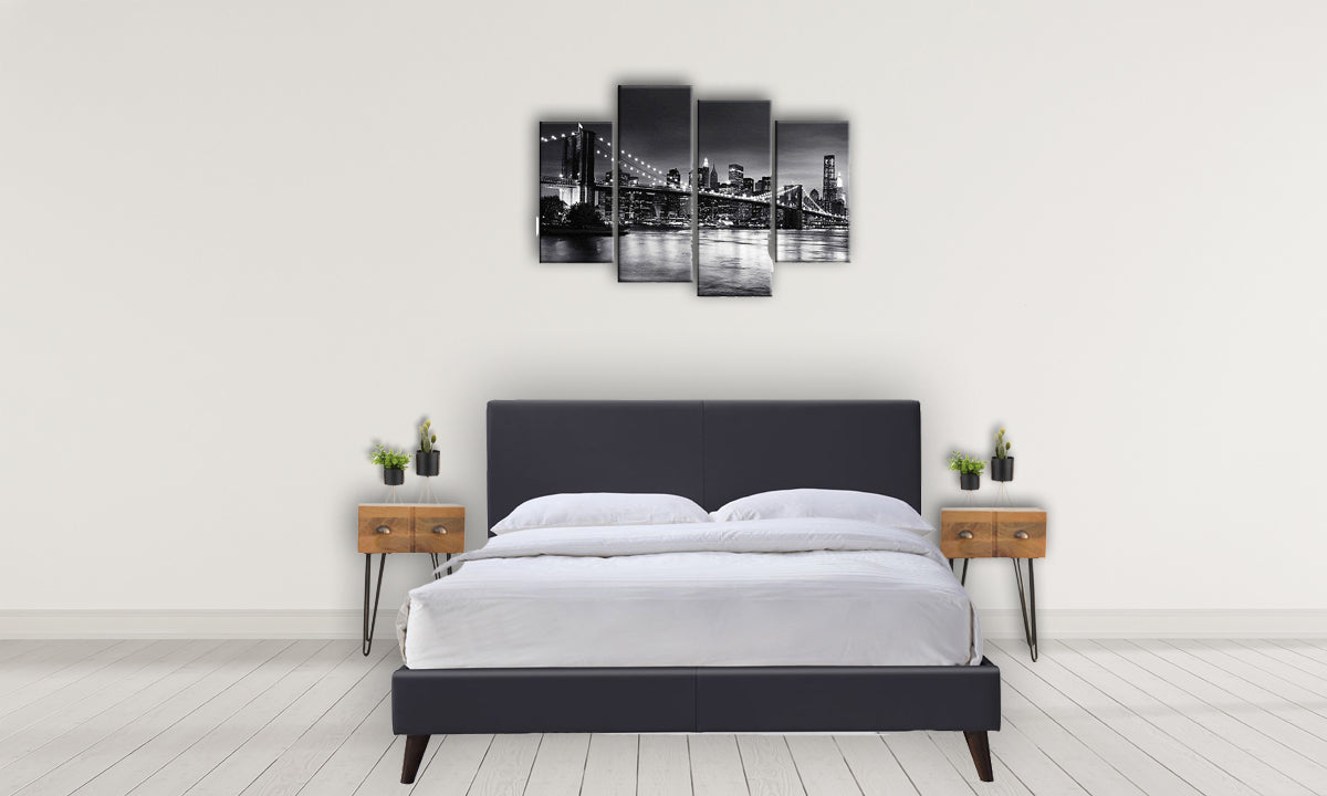 Chunky Gold Stool Set of 3