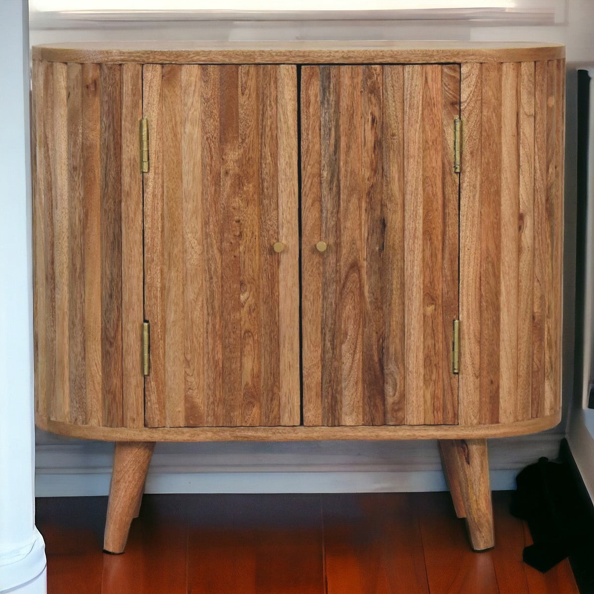 Stripe Door Cabinet