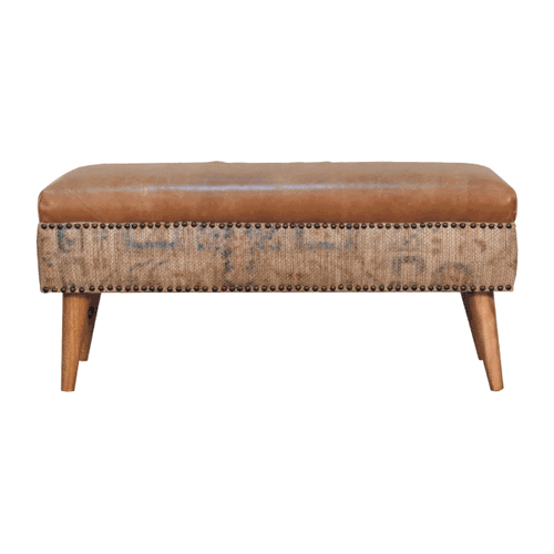 Strapped Bar Stool