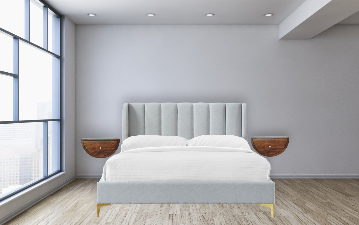 Chestnut Crescent Floating Bedside