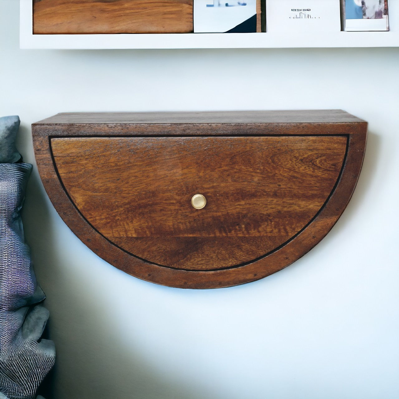 Chestnut Crescent Floating Bedside