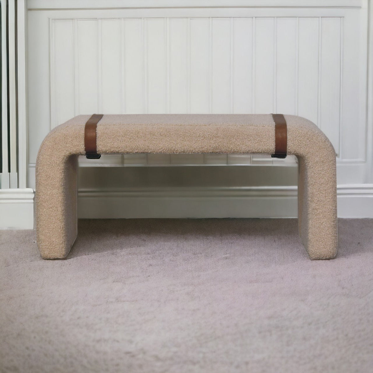 Boucle Strap Bench
