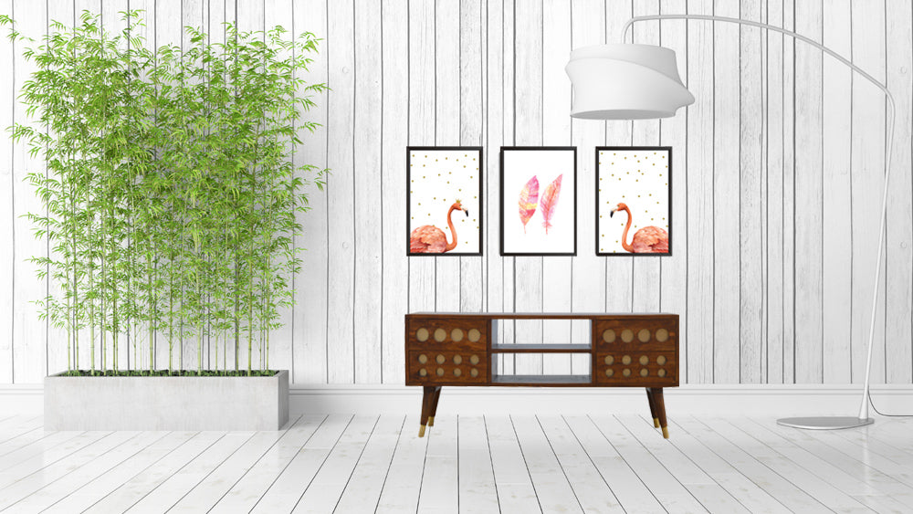 Brass Hole Inlay Media Unit