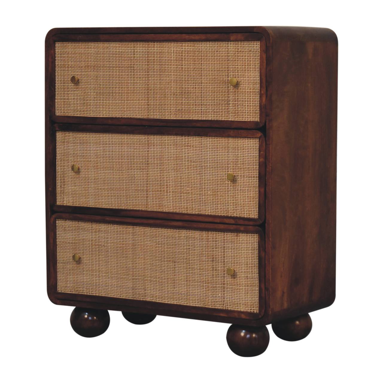Chestnut Woven Chest