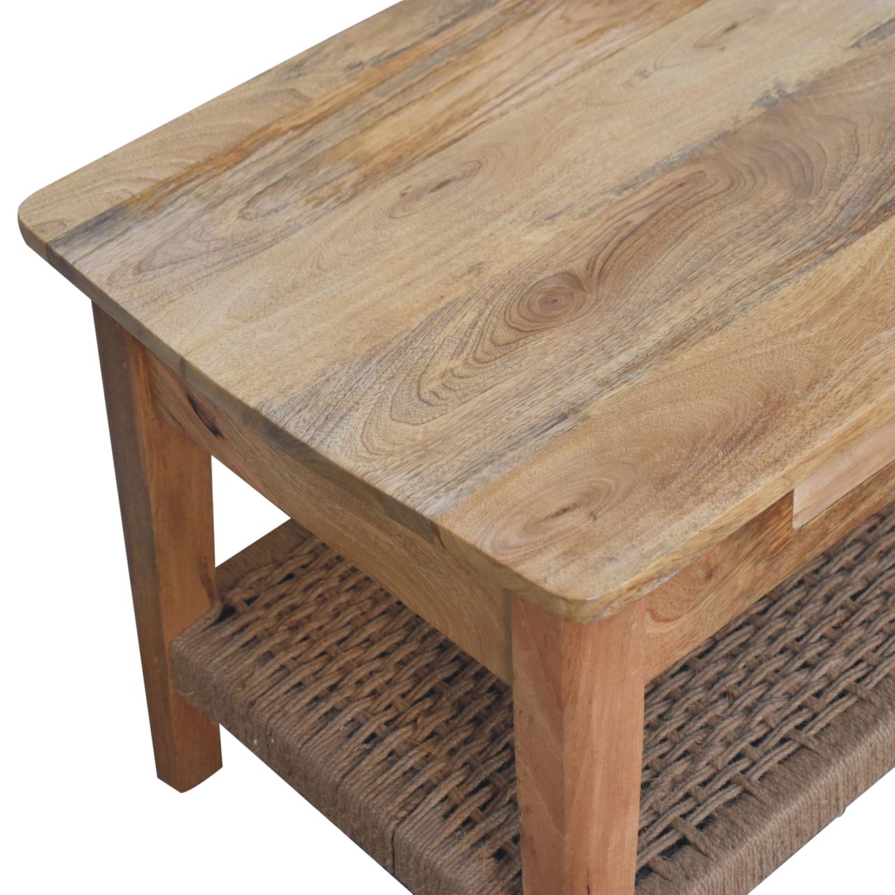 Rope 2 Drawers Coffee Table