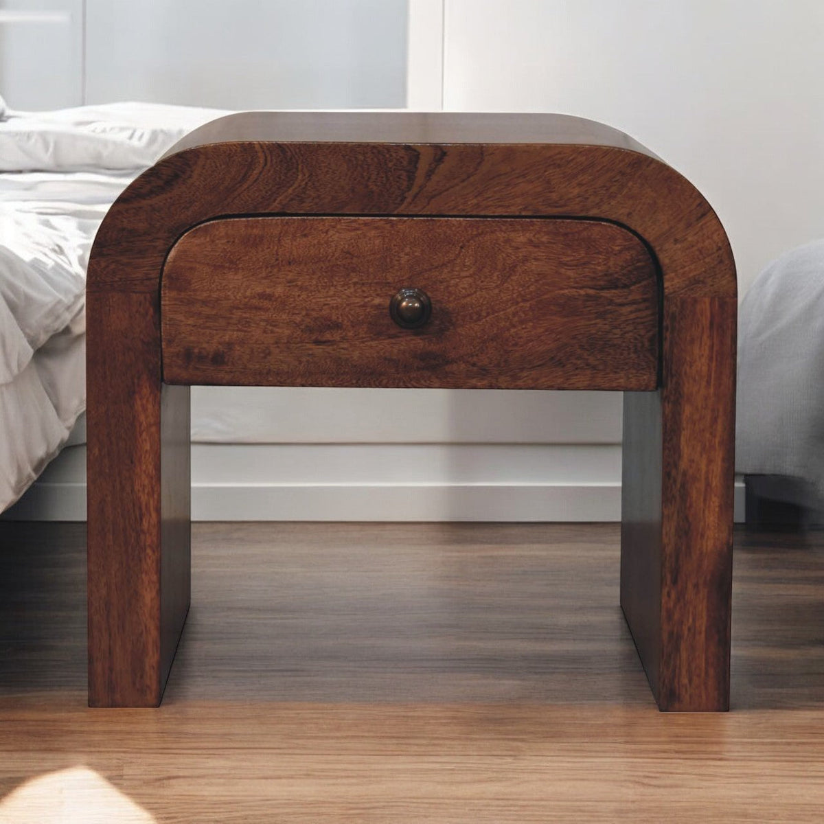 Honey Caramel Darcy Bedside Table