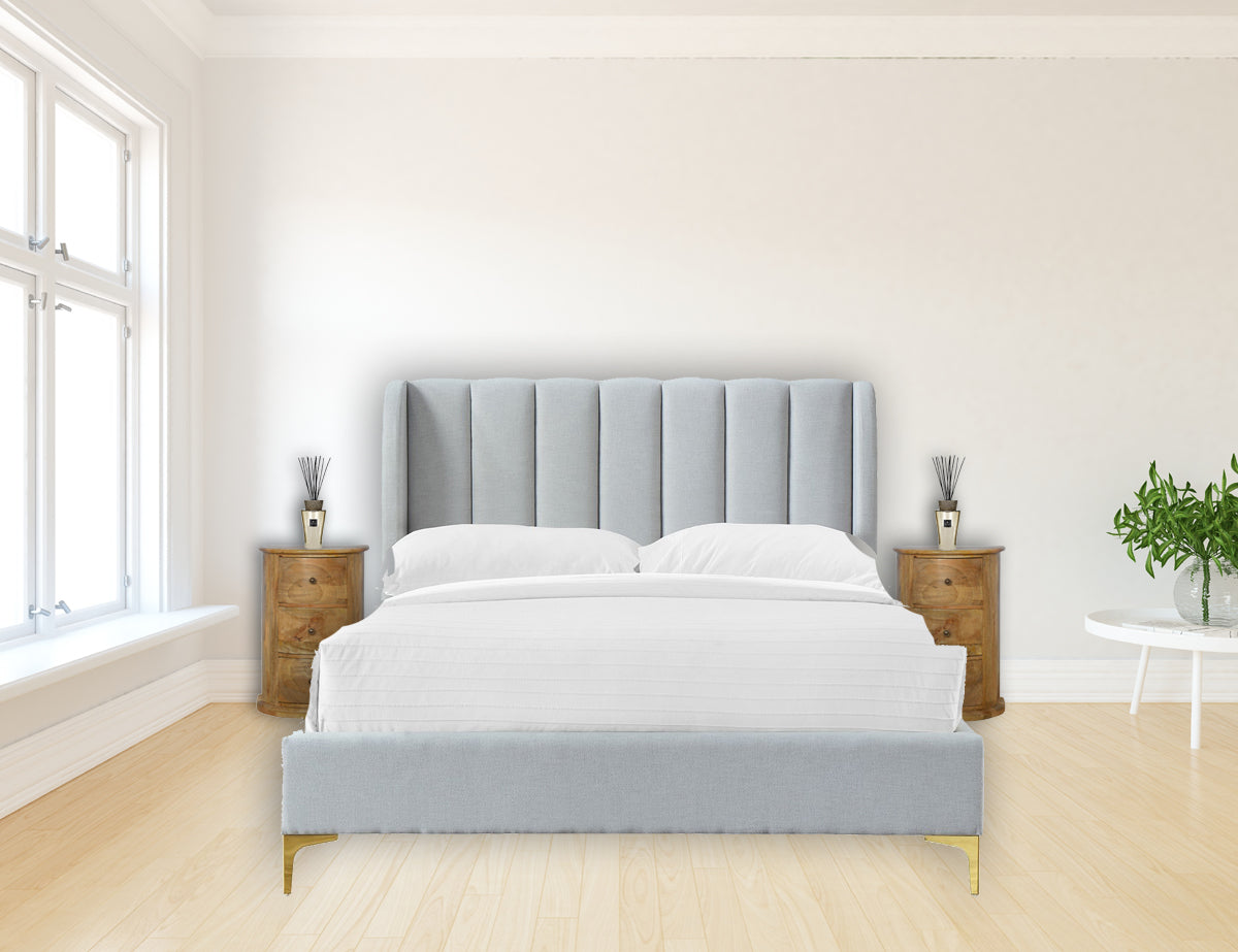 3 Drawer Serpentine Drum Chest