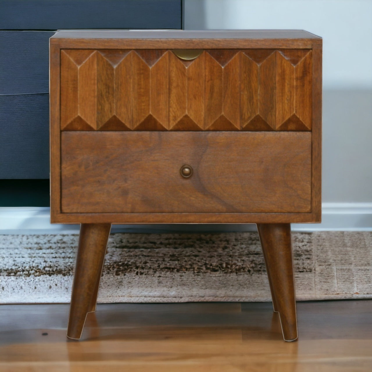 Chestnut Prism Bedside