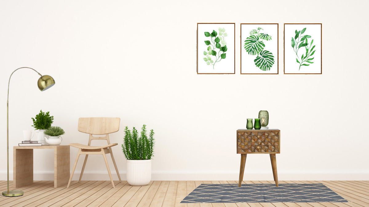 Diamond Carve 2 Drawer Bedside