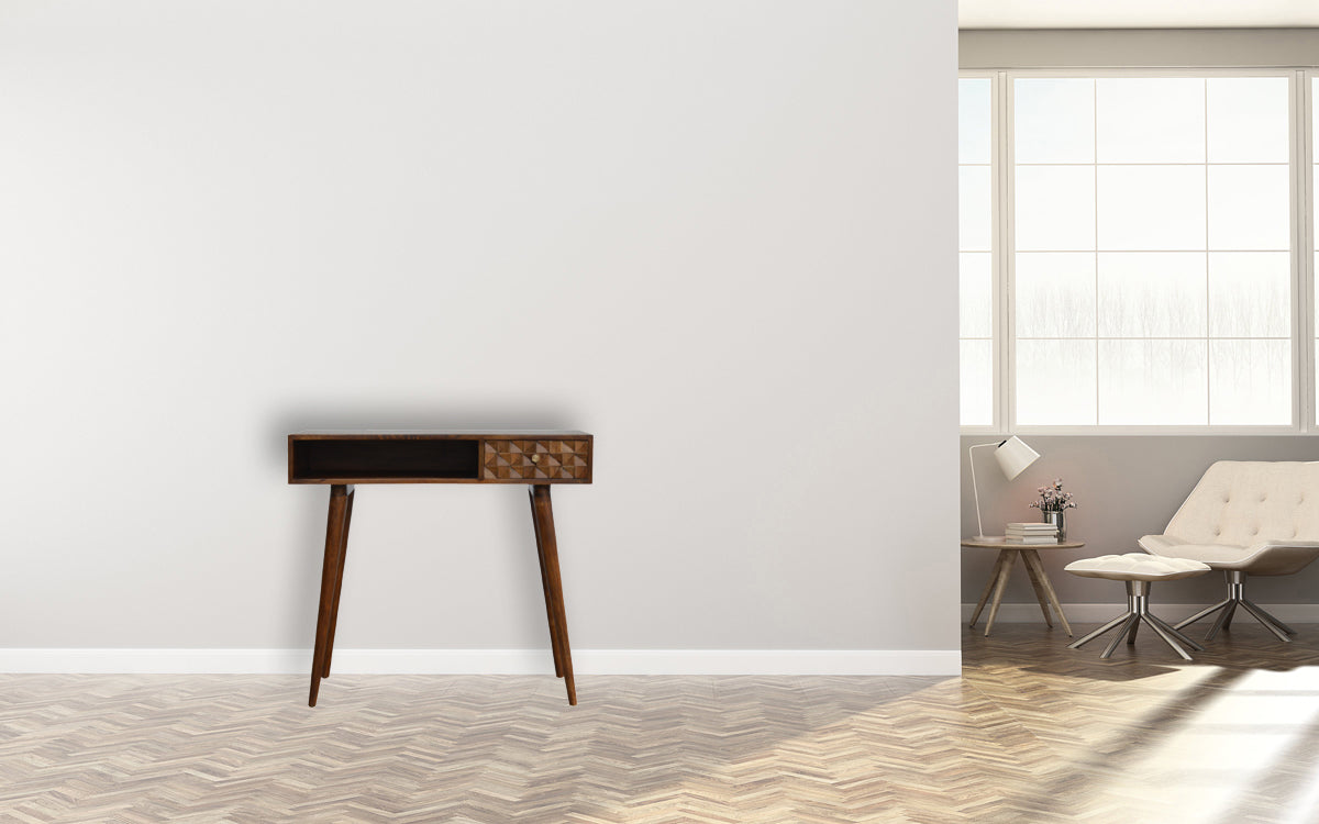 Chestnut Diamond Writing Desk