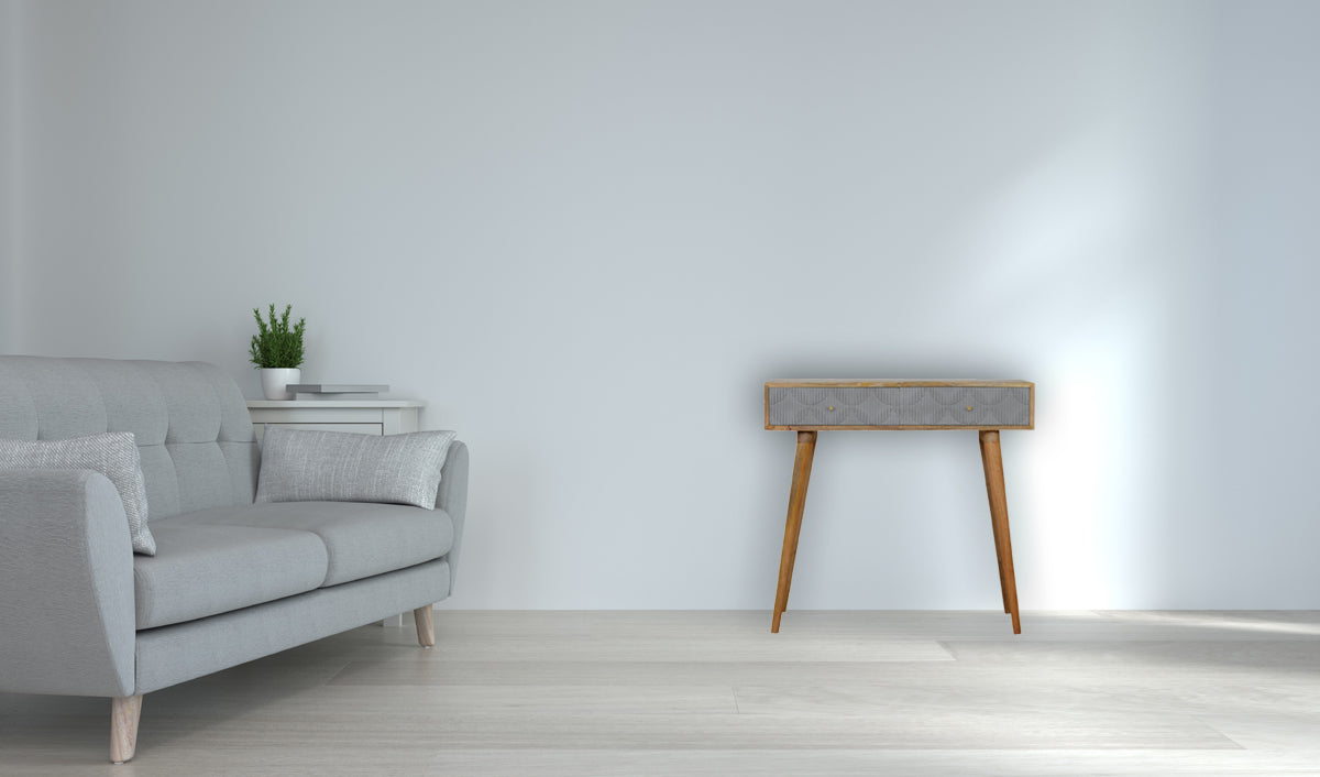 Milan Grey Console Table