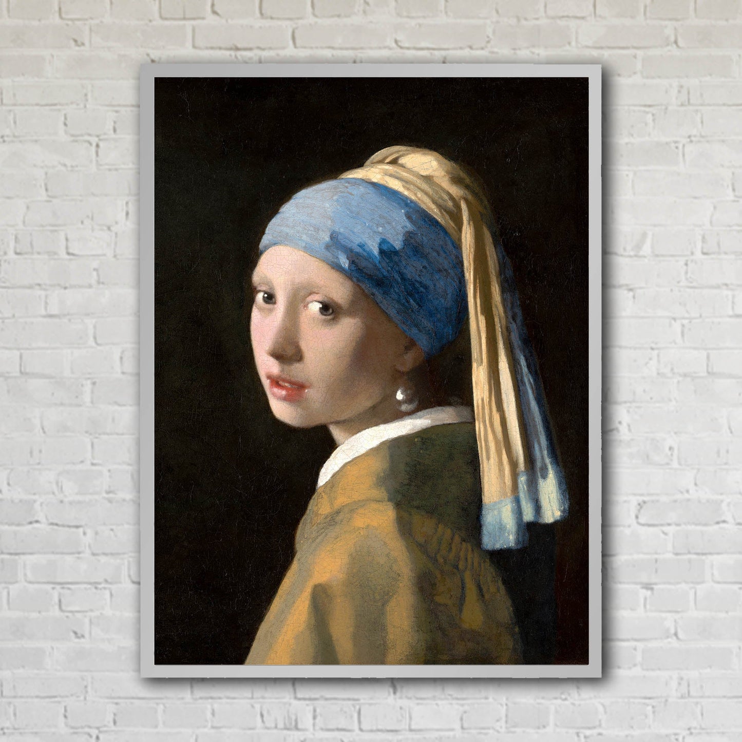 "Girl with a Pearl Earring" by Johannes Vermeer on Framed Prints, Canvas, Framed Canvas, Acrylic or Print-only