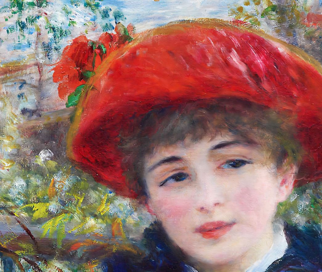 "Two Sisters (On the Terrace)" by Pierre-Auguste Renoir on Framed Prints, Canvas, Framed Canvas, Acrylic or Print-only