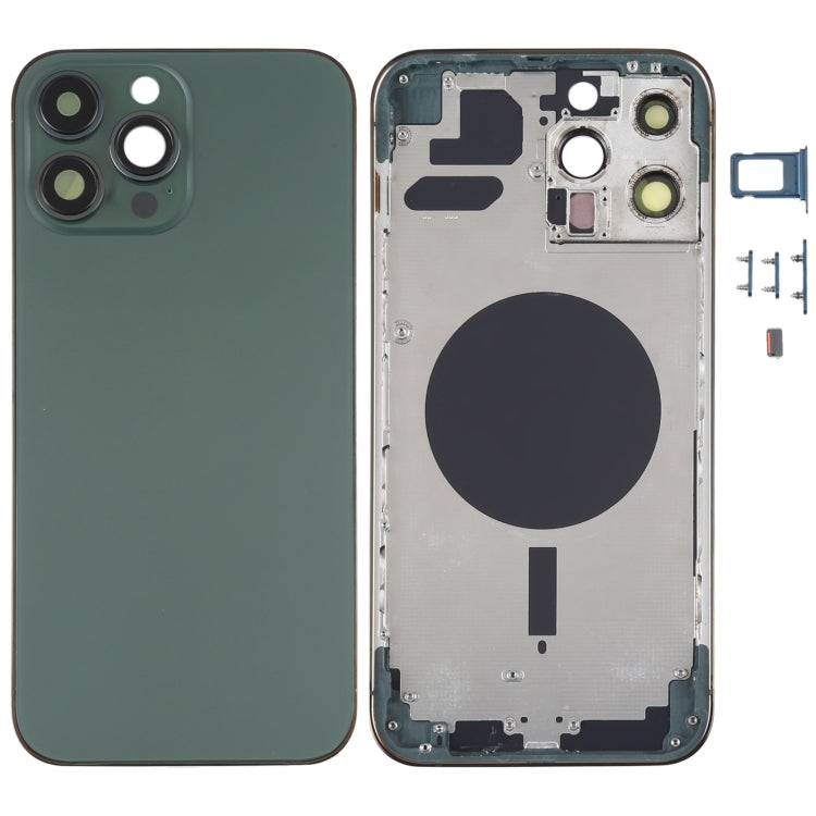 Back Housing Cover with SIM Card Tray & Side Keys & Camera Lens for iPhone 13 Pro Max, For iPhone 13 Pro Max(with SIM Card Tray), For iPhone 13 Pro Max (with SIM Card Tray), For iPhone 13 Pro Max