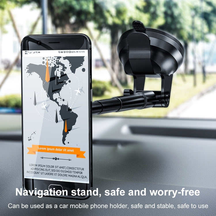 Universal Magnetic Retractable Rotating Car Mobile Phone Holder, Magnetic Retractable Rotating Phone Holder
