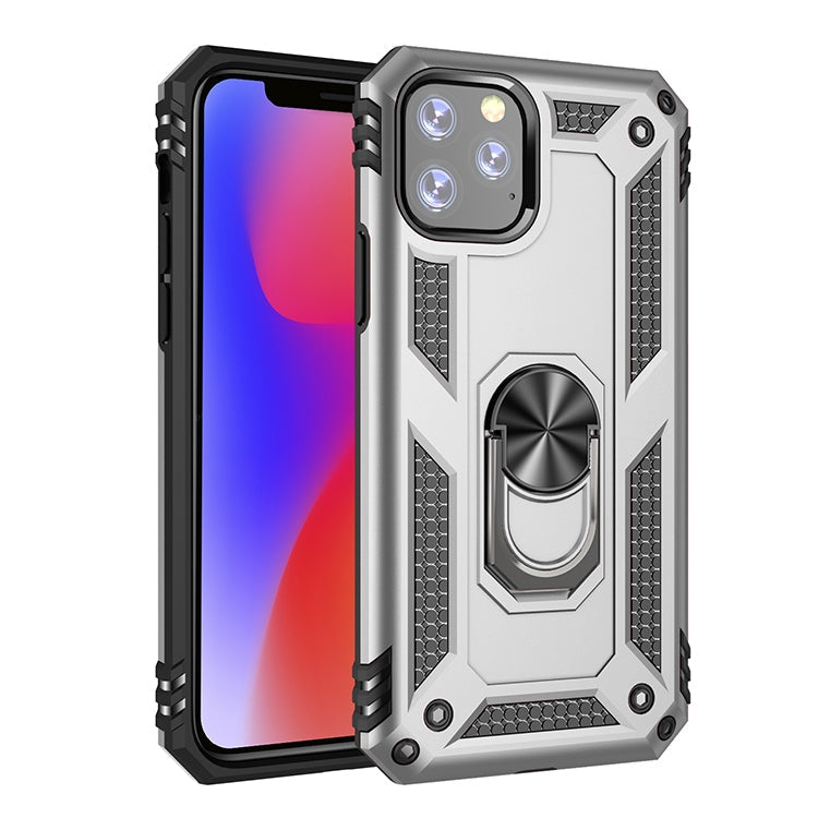 Armor Shockproof TPU + PC Protective Case for iPhone 11 Pro, with 360 Degree Rotation Holder