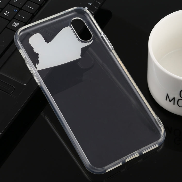 For iPhone XR Creative 1.5mm TPU Transparent Protective Case, For iPhone XR