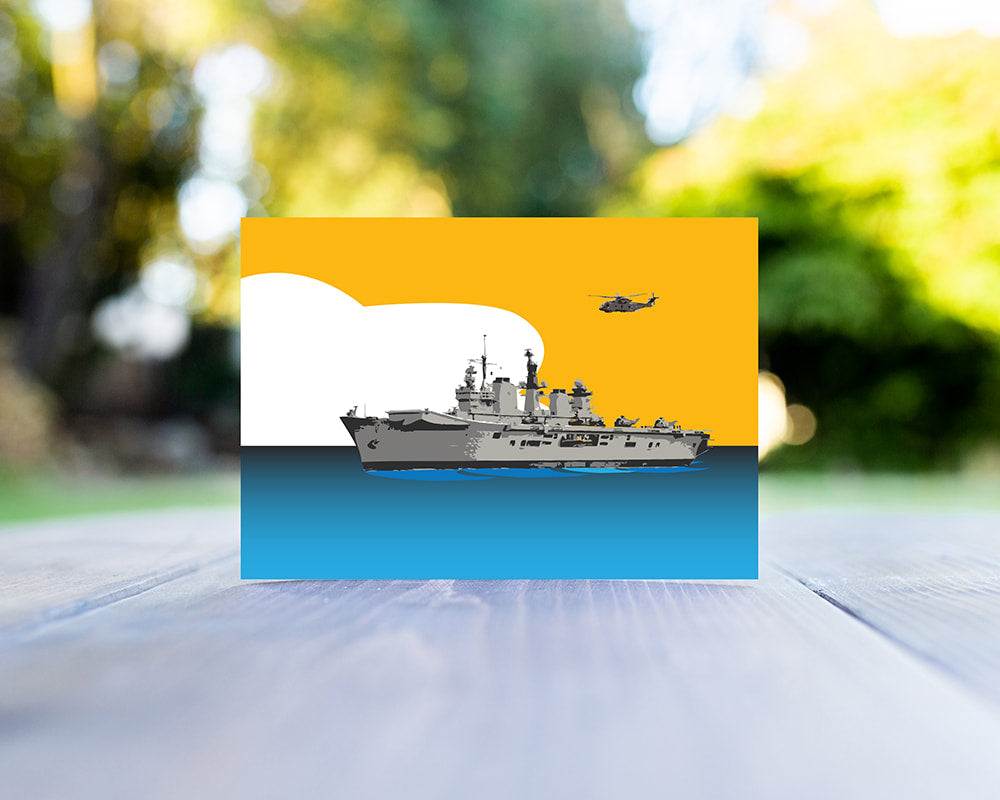 Invincible Class Retro Greeting Card