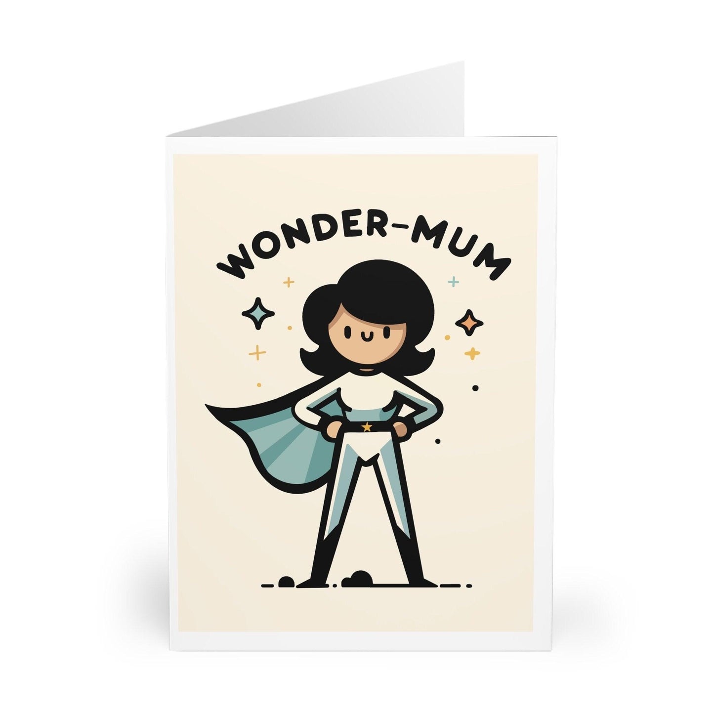 Wonder-Mum Greeting Card