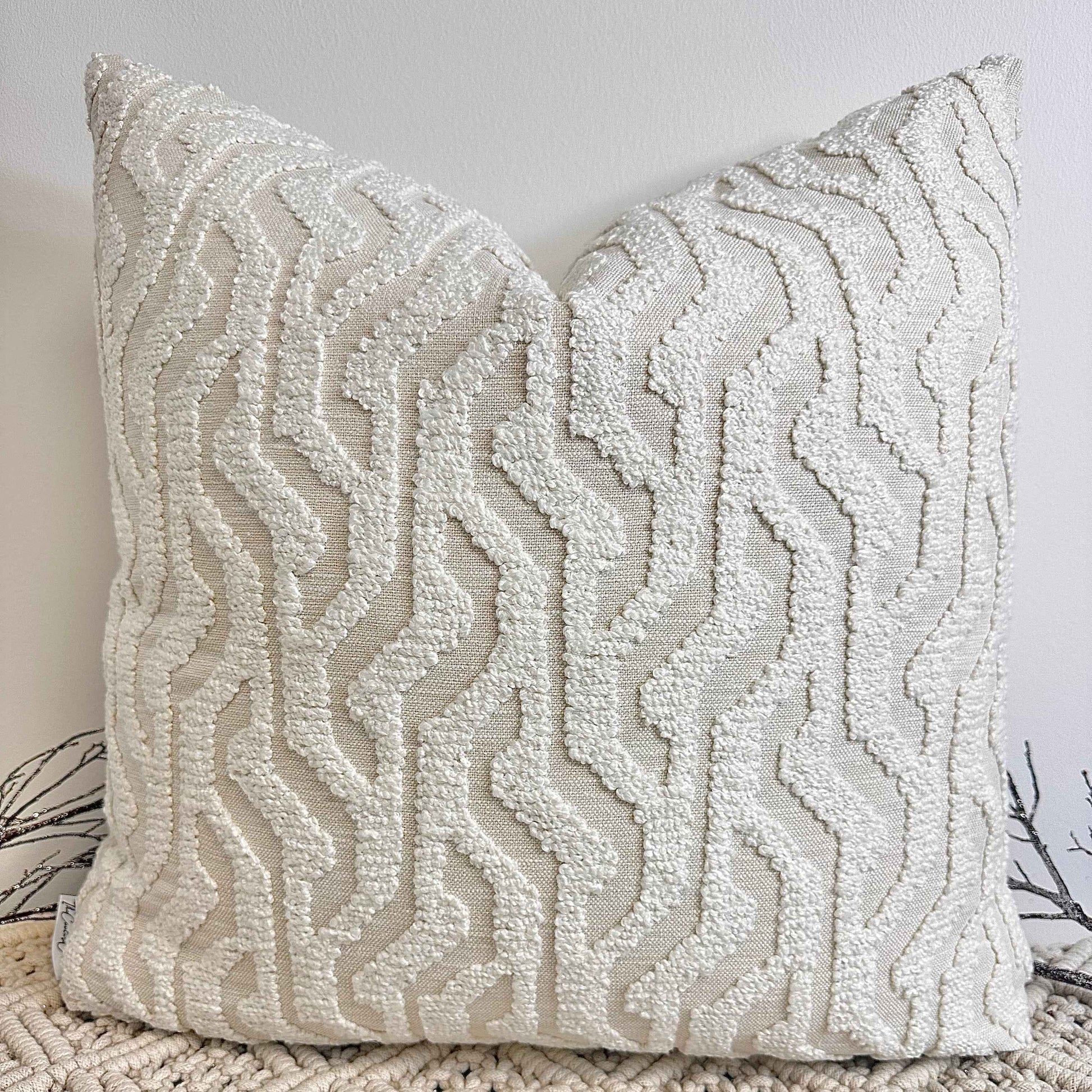 The Couture Cushion - The Ivory Cavalli - Style No. 106