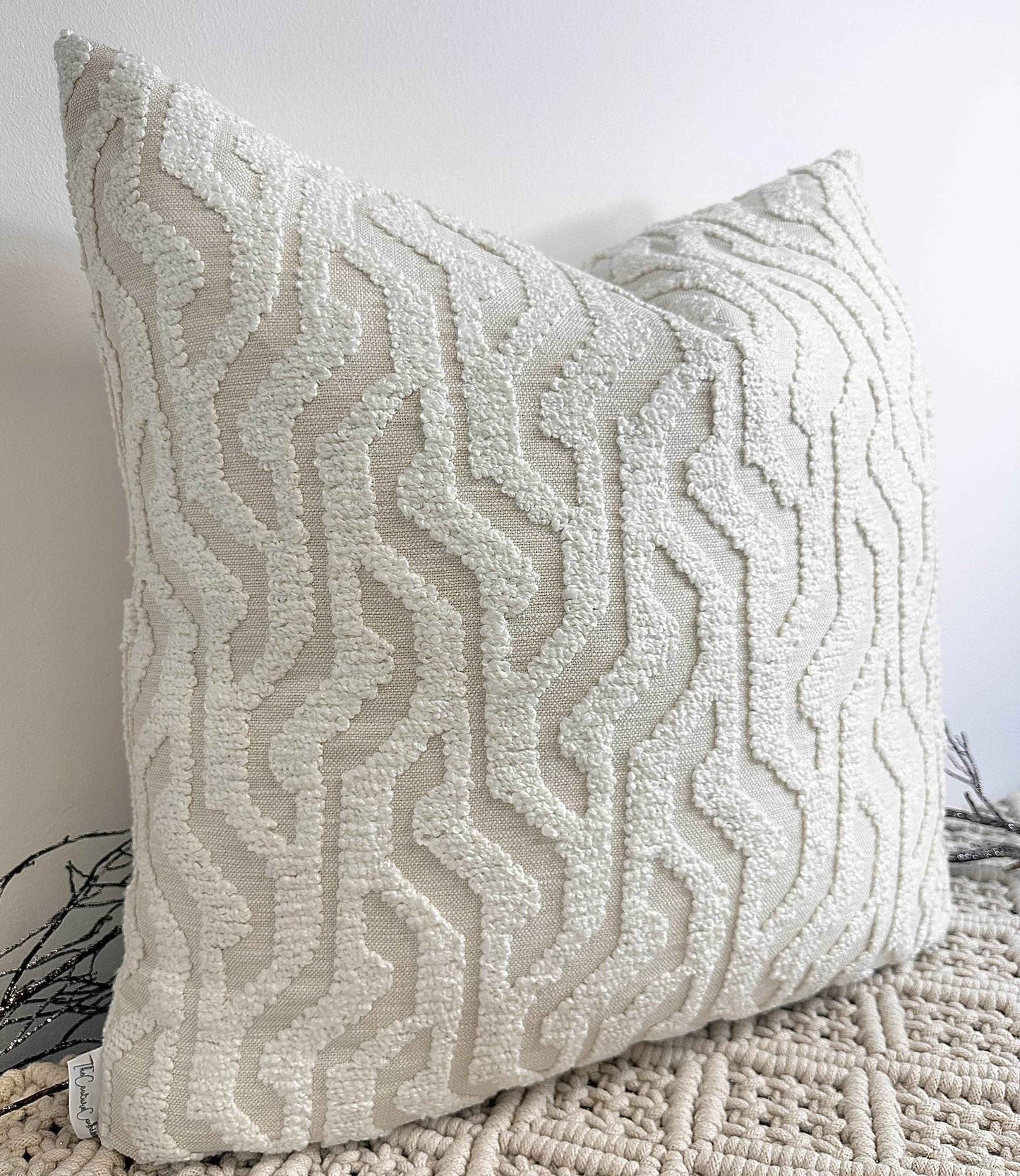 The Couture Cushion - The Ivory Cavalli - Style No. 106