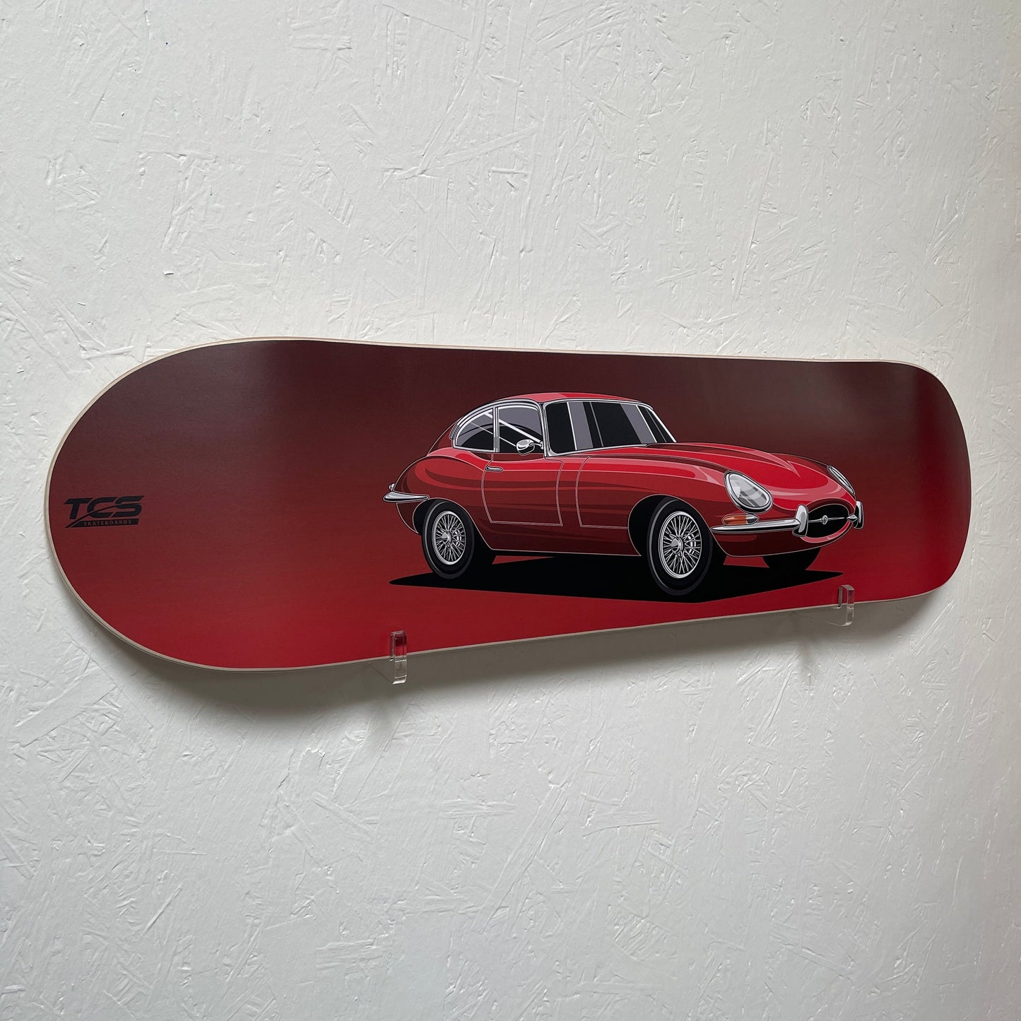 Jaguar E-Type Skate Deck Wall Art
