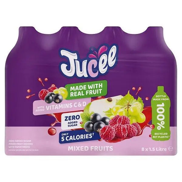 Jucee Mixed Fruit 8 x 1.5 Litre (Case of 8)