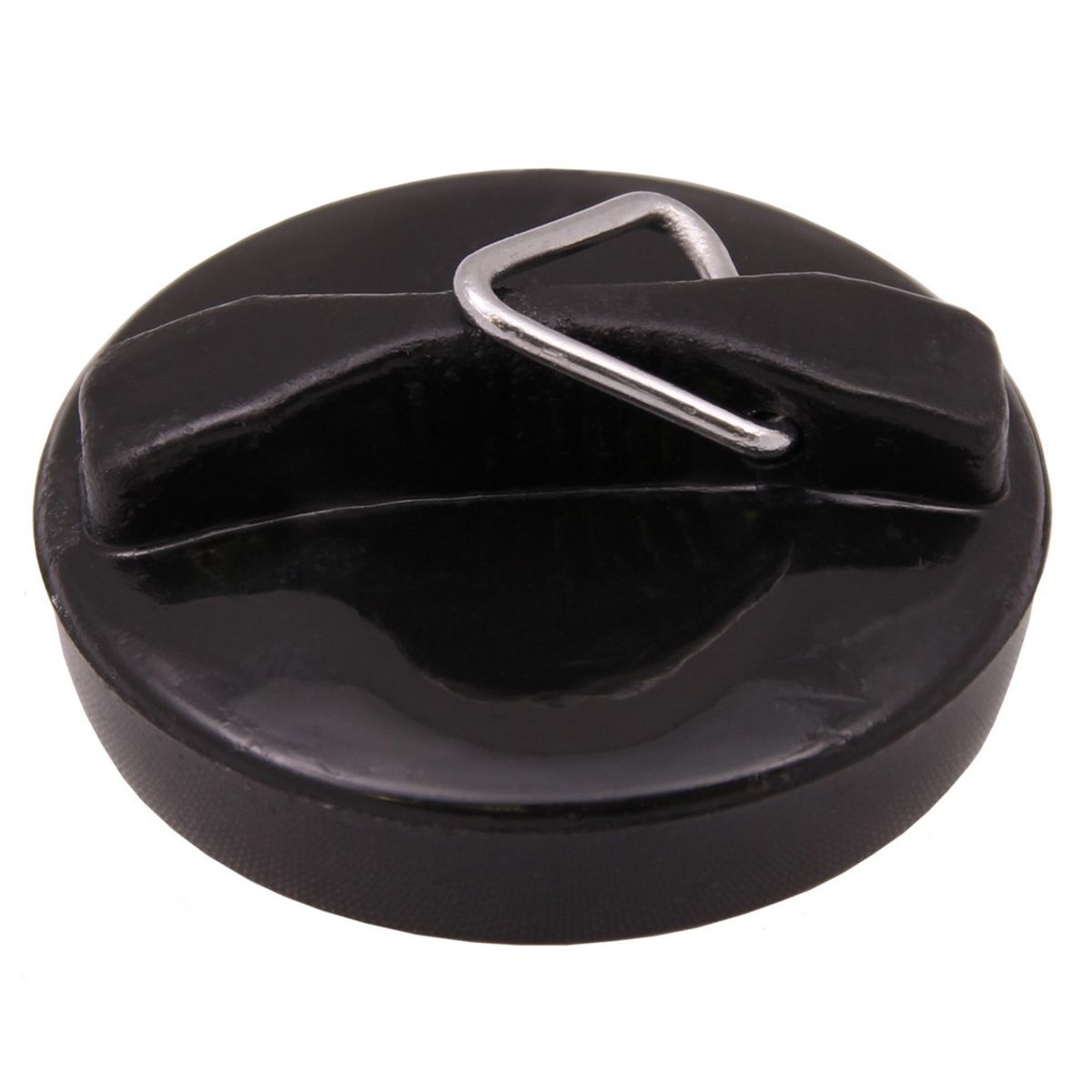 AG Ring Pull Sink Plug 1-1/2" Black