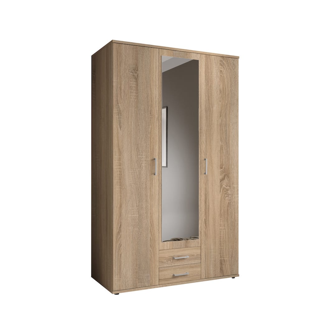 Karl Hinged Door Wardrobe 120cm