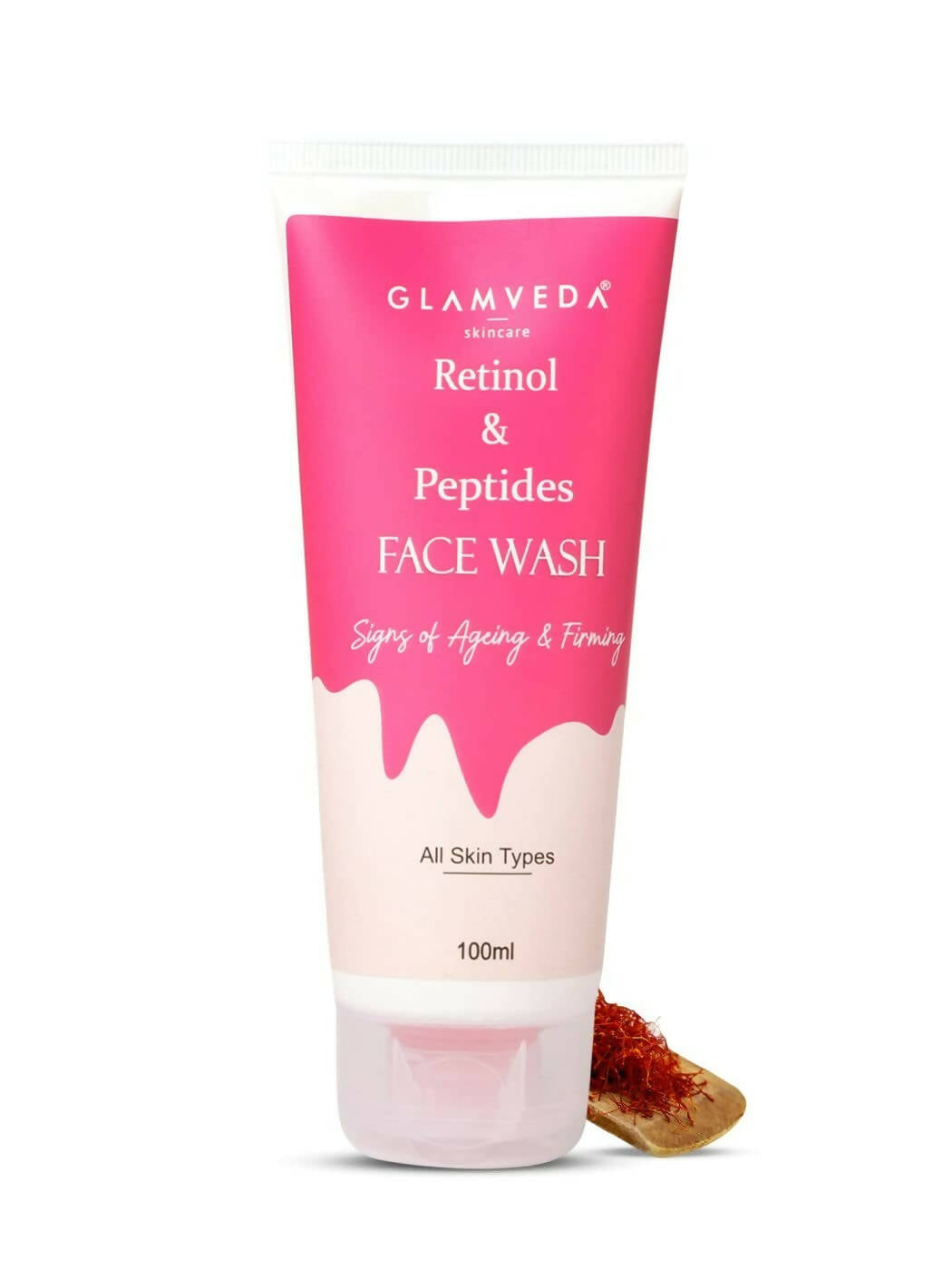 Glamveda Retinol & Peptide Anti Ageing Face Wash