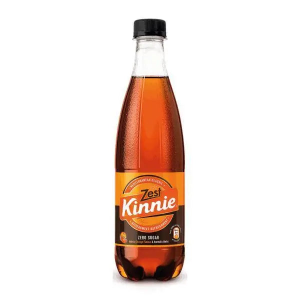 Kinnie Zest Orange & Herb Soft Drink 12 x 500ml PET